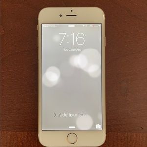 Gold iPhone 6